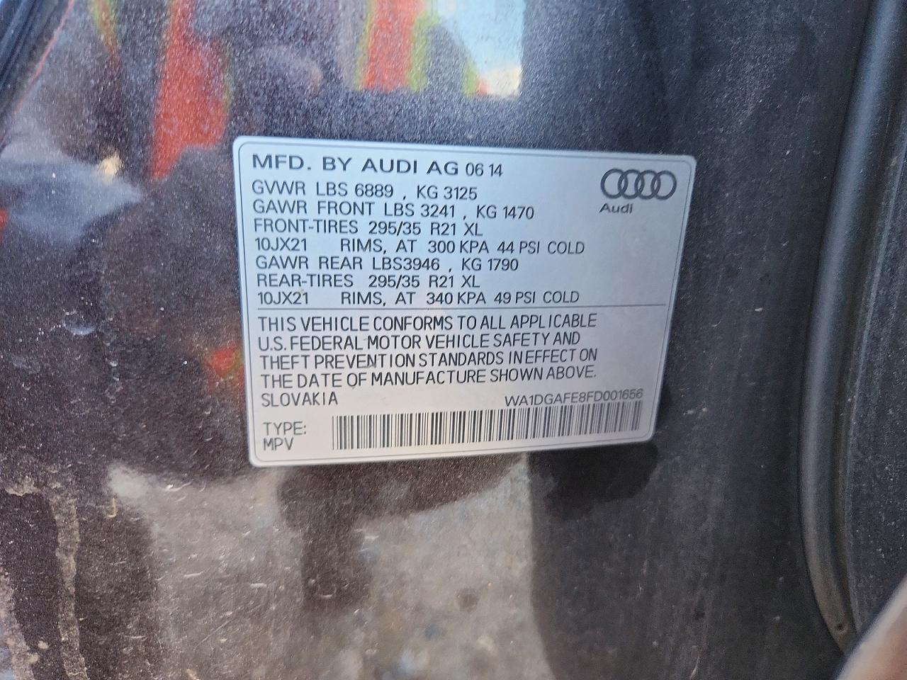 2015 Audi Q7 Prestige - zdjęcie 14