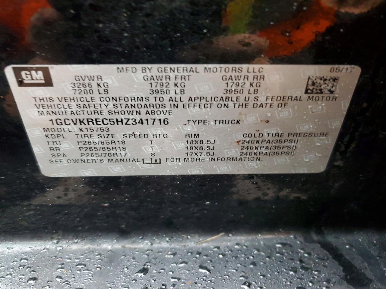 2017 Chevrolet Silverado K1500 Lt - zdjęcie 12