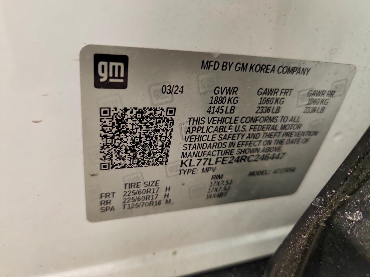 2024 Chevrolet Trax Ls - zdjęcie 12