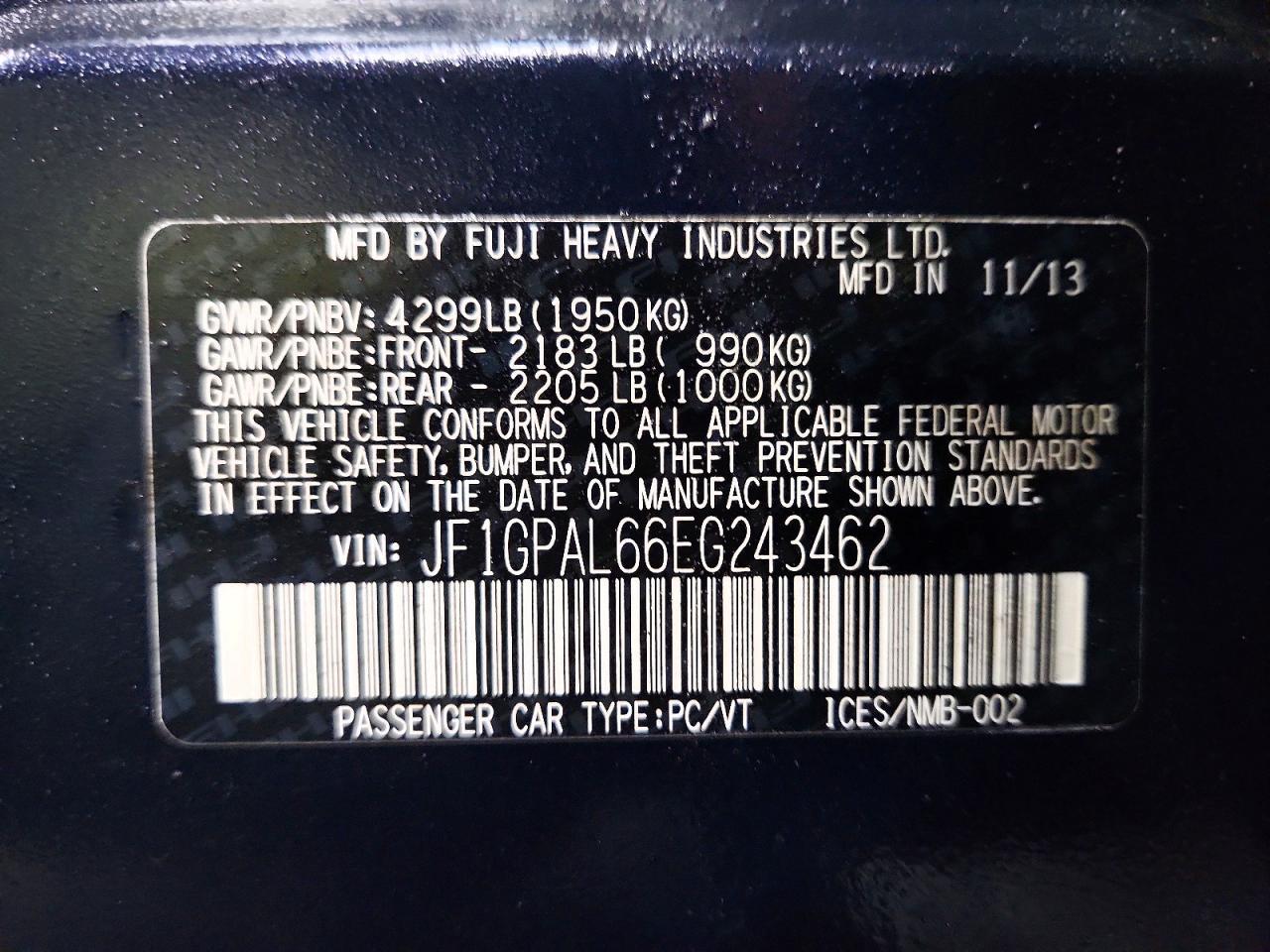 2014 Subaru Impreza Sport Premium - zdjęcie 13