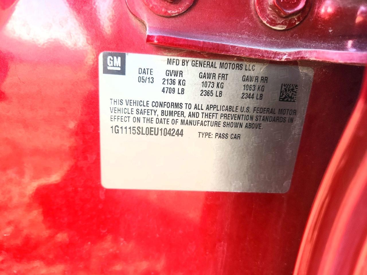 2014 Chevrolet Impala Lt - zdjęcie 12