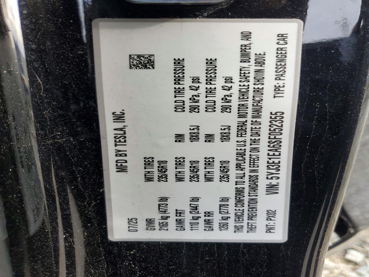 2025 Tesla Model 3 - zdjęcie 12