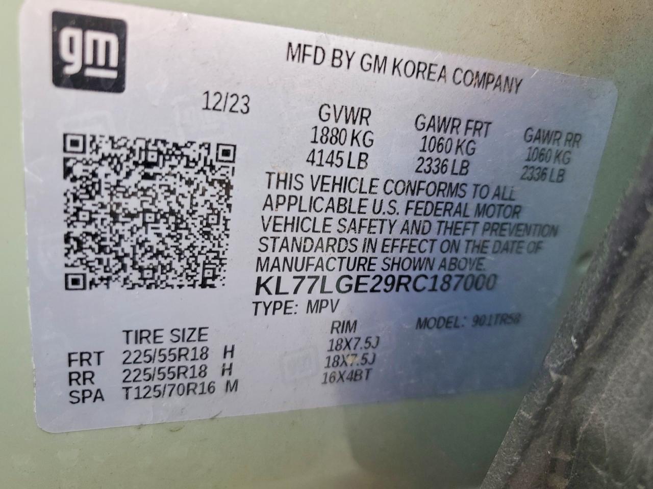 2024 Chevrolet Trax 1Rs - zdjęcie 13