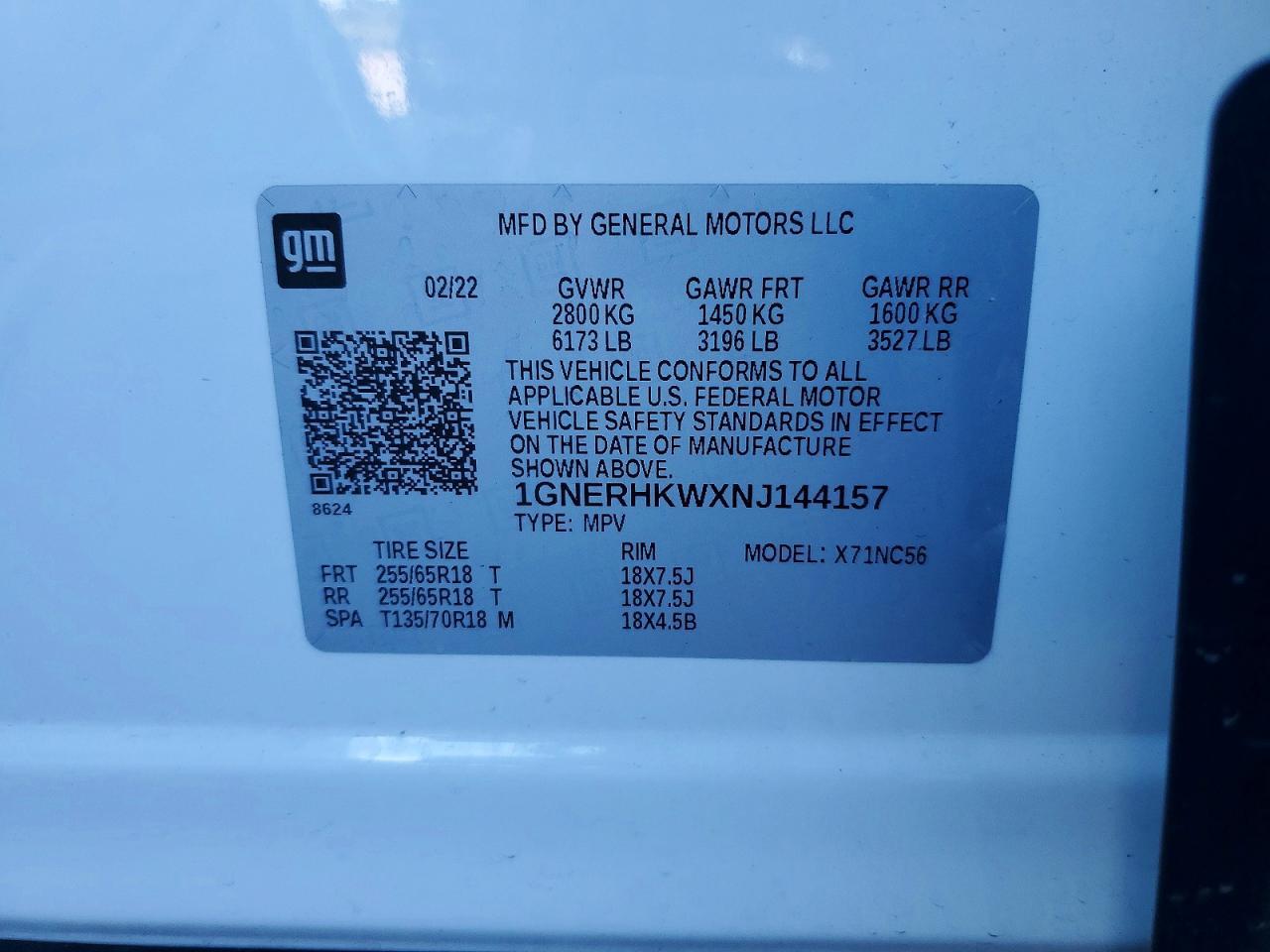 2022 Chevrolet Traverse Lt - zdjęcie 14