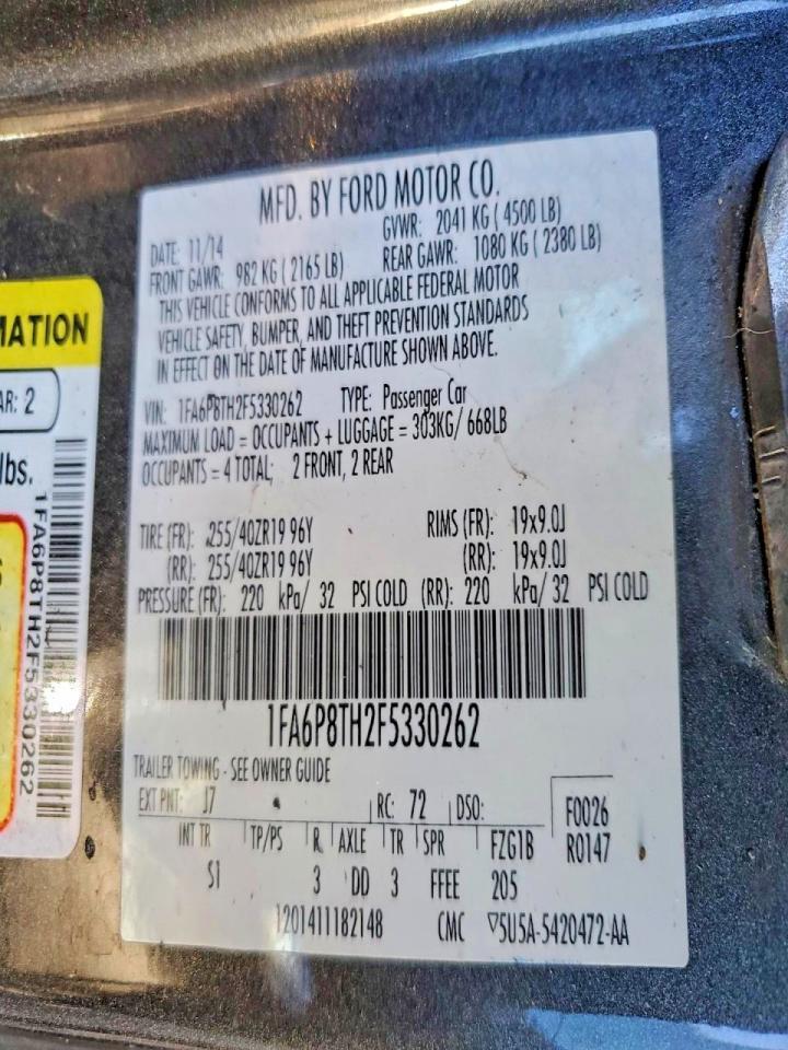 2015 Ford Mustang - zdjęcie 13