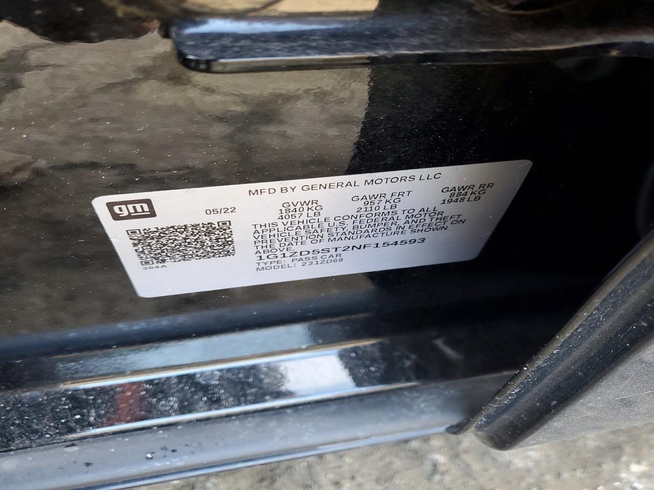 2022 Chevrolet Malibu Lt - zdjęcie 12