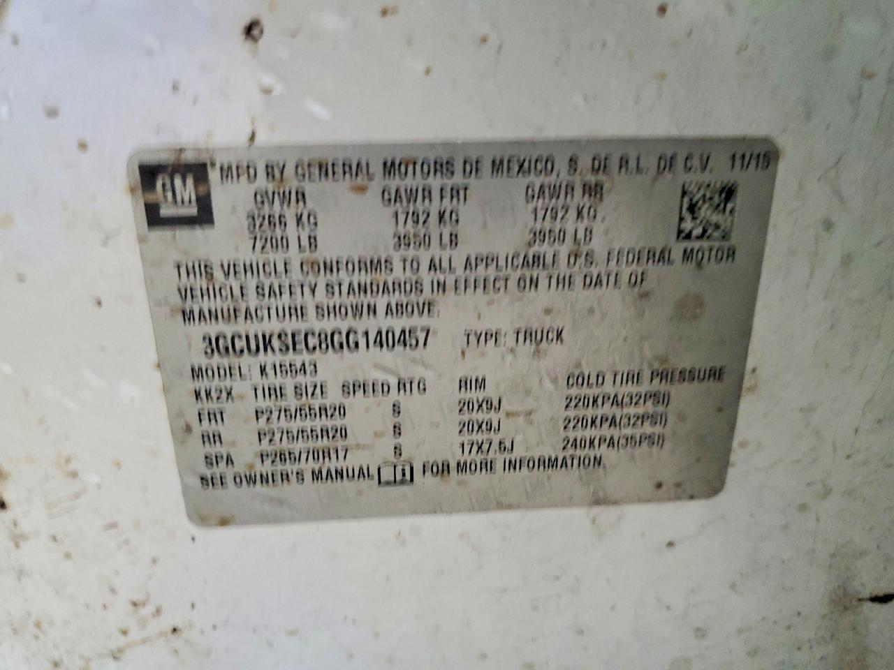 2016 Chevrolet Silverado K1500 Ltz - zdjęcie 12