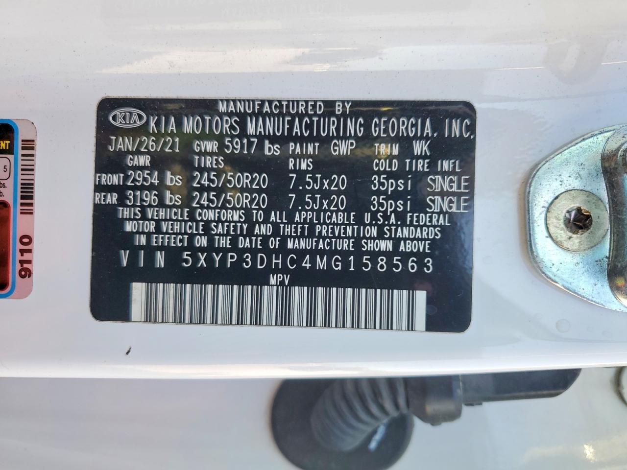 2021 Kia Telluride Ex - zdjęcie 13