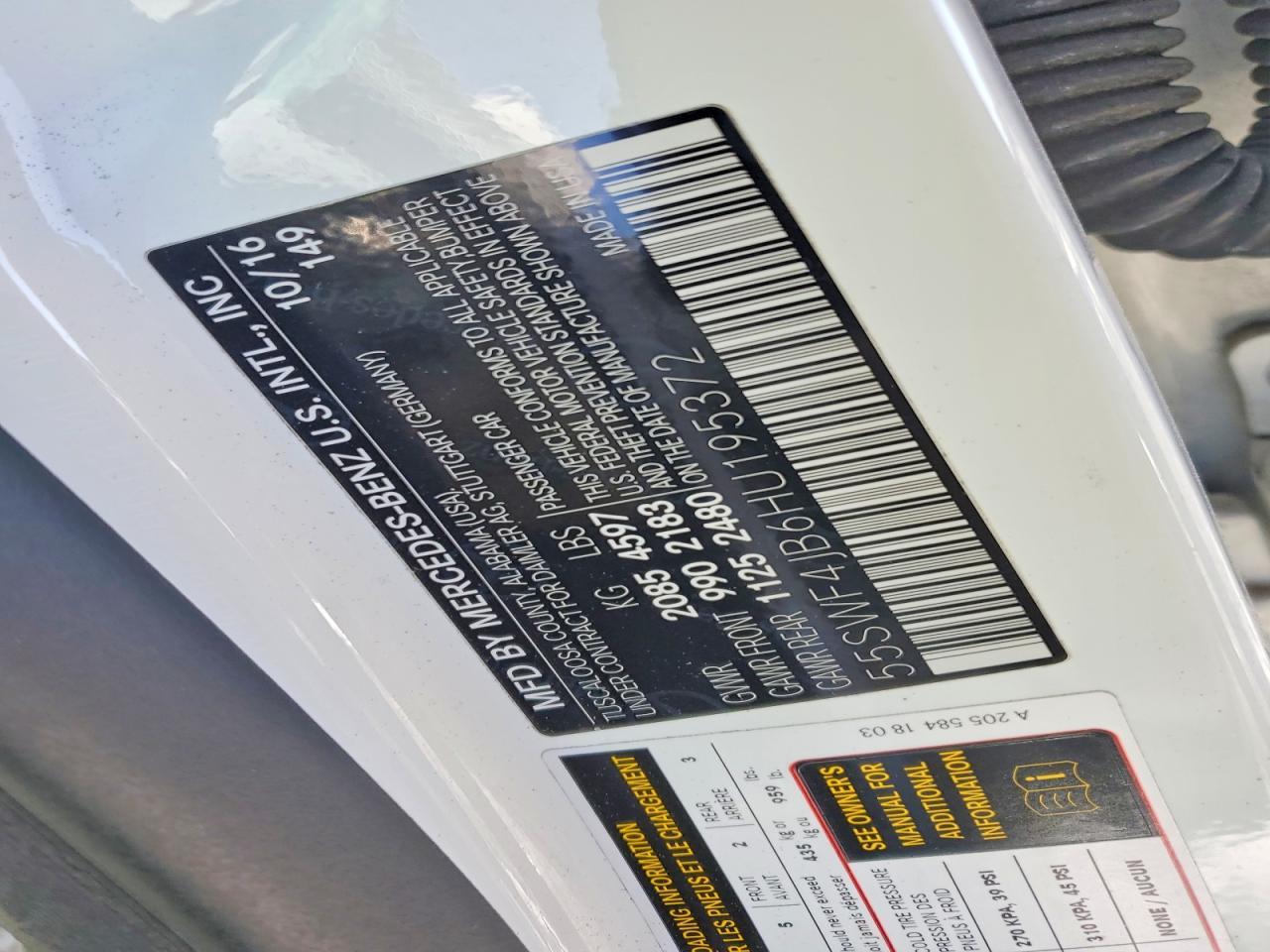 2017 Mercedes-Benz C 300 - zdjęcie 12