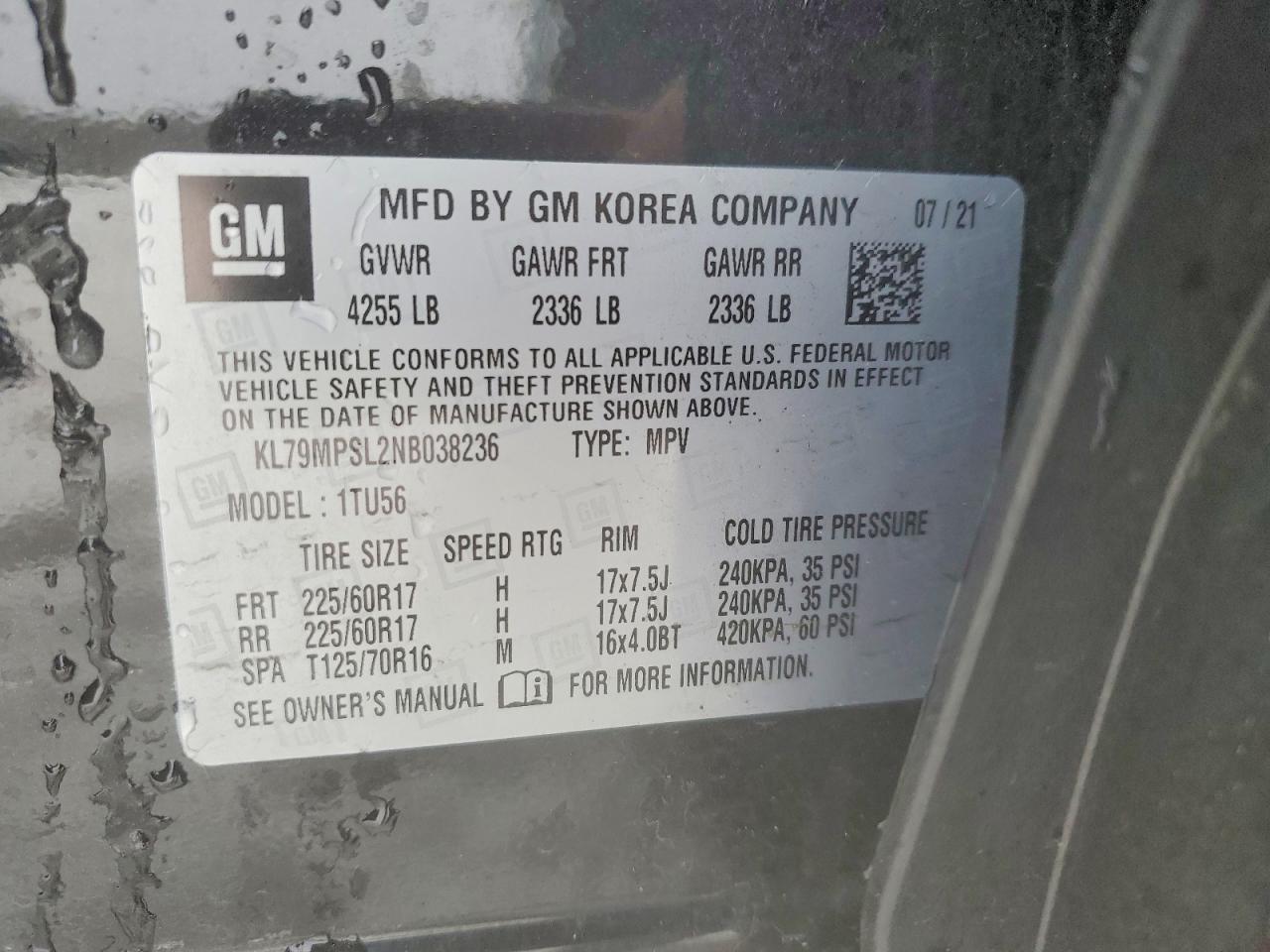 2022 Chevrolet Trailblazer Lt - zdjęcie 13