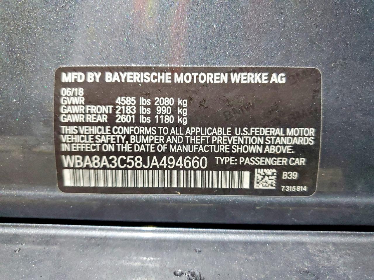2018 BMW 320 Xi - zdjęcie 13