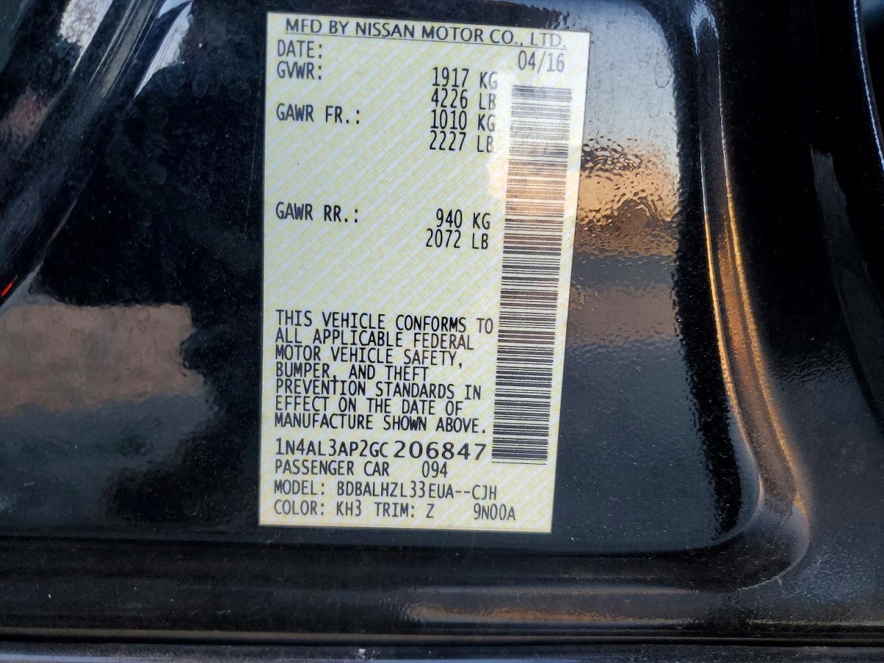 2016 Nissan Altima 2.5 - zdjęcie 13