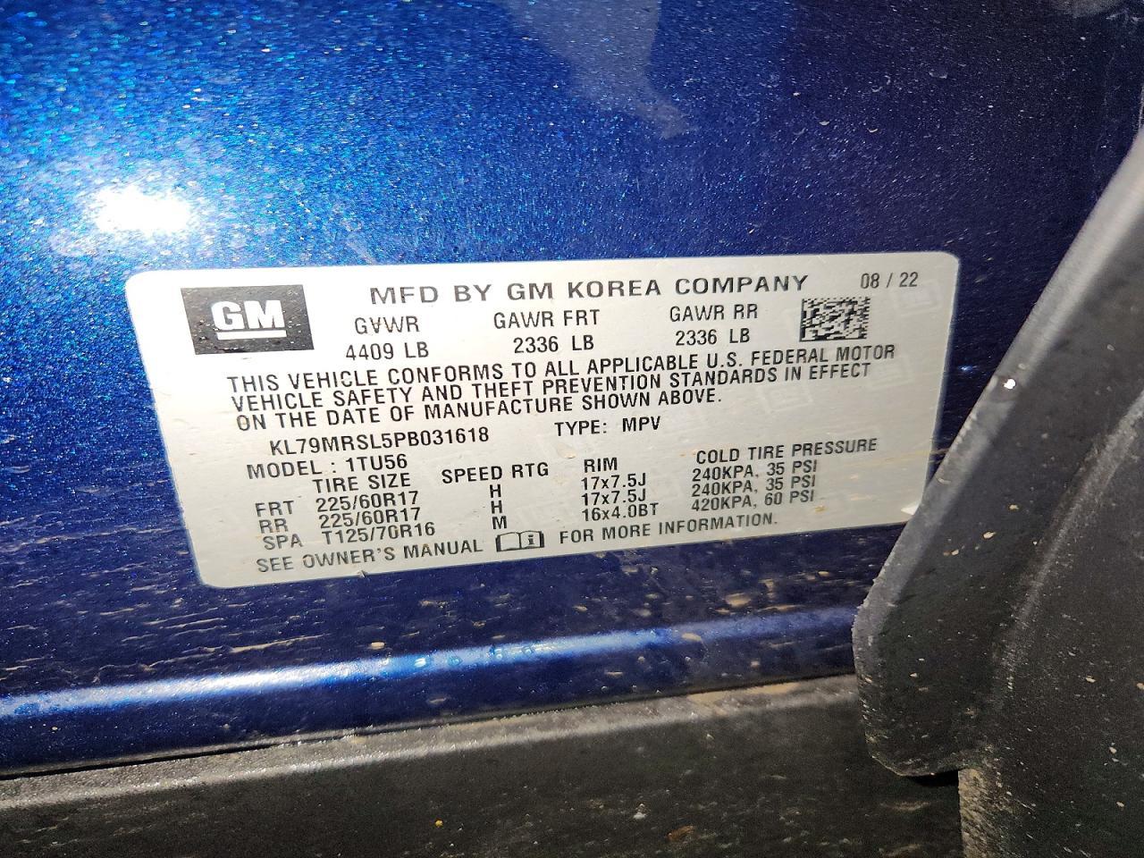 2023 Chevrolet Trailblazer Lt - zdjęcie 13