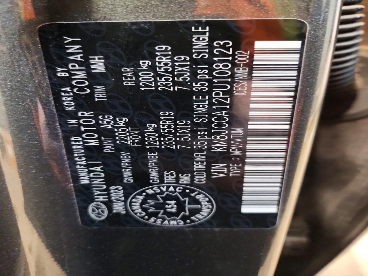 2023 Hyundai Tucson Luxury - zdjęcie 13