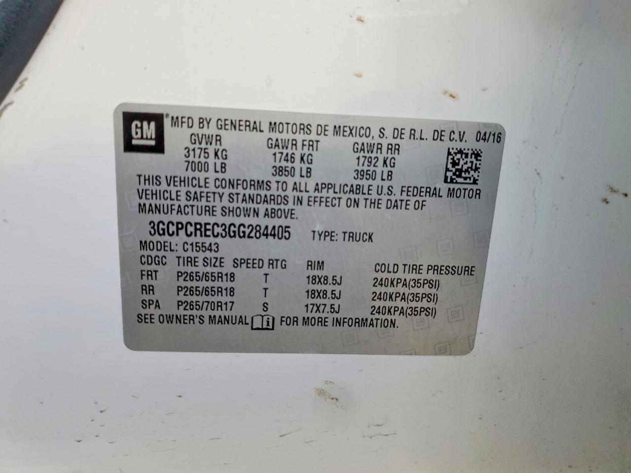 2016 Chevrolet Silverado C1500 Lt - zdjęcie 12