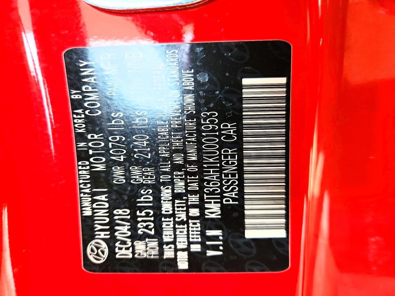 2019 Hyundai Veloster N - zdjęcie 13