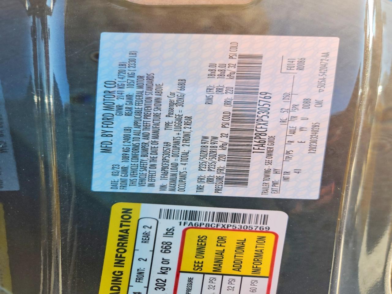 2023 Ford Mustang Gt - zdjęcie 12