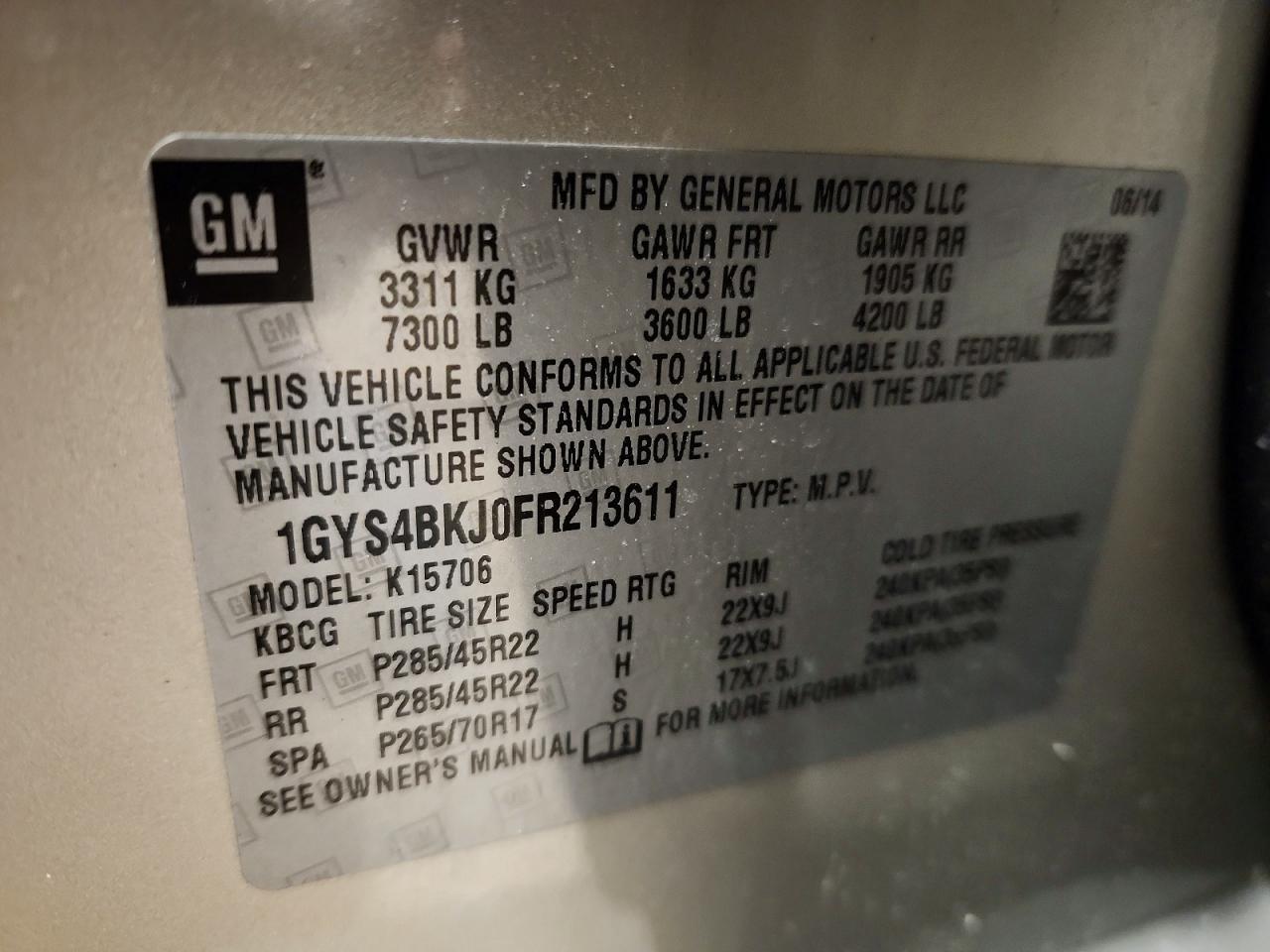 2015 Cadillac Escalade Luxury - zdjęcie 13