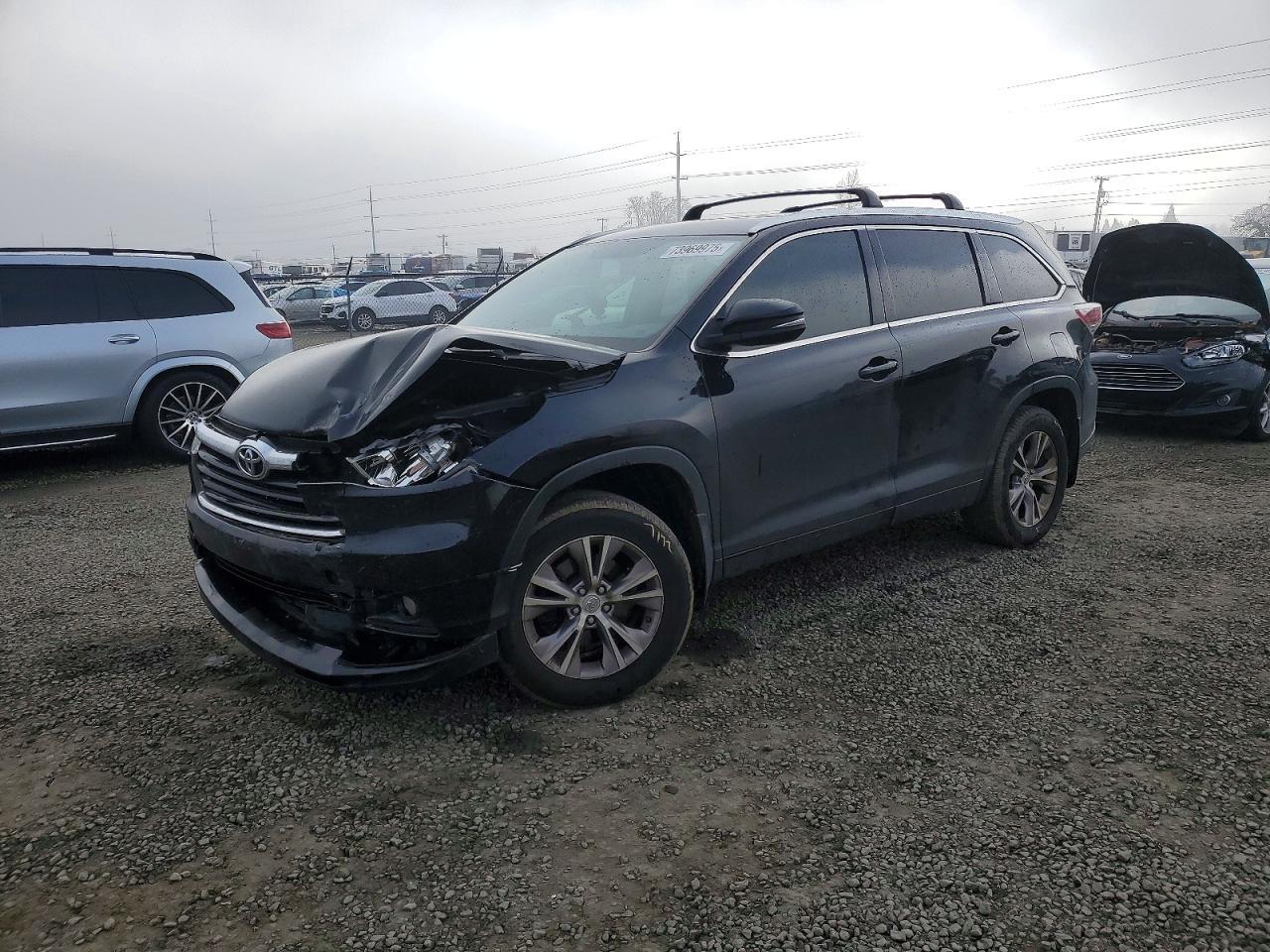 2015 Toyota Highlander Xle - zdjęcie główne