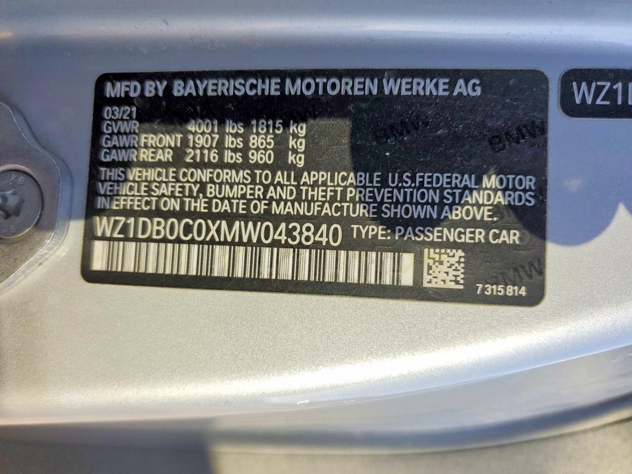 2021 Toyota Supra Base - zdjęcie 12