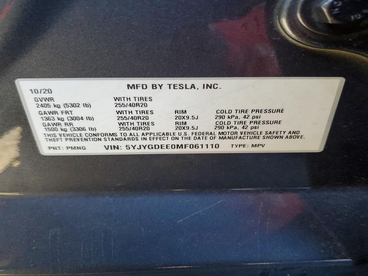 2021 Tesla Model Y - zdjęcie 12