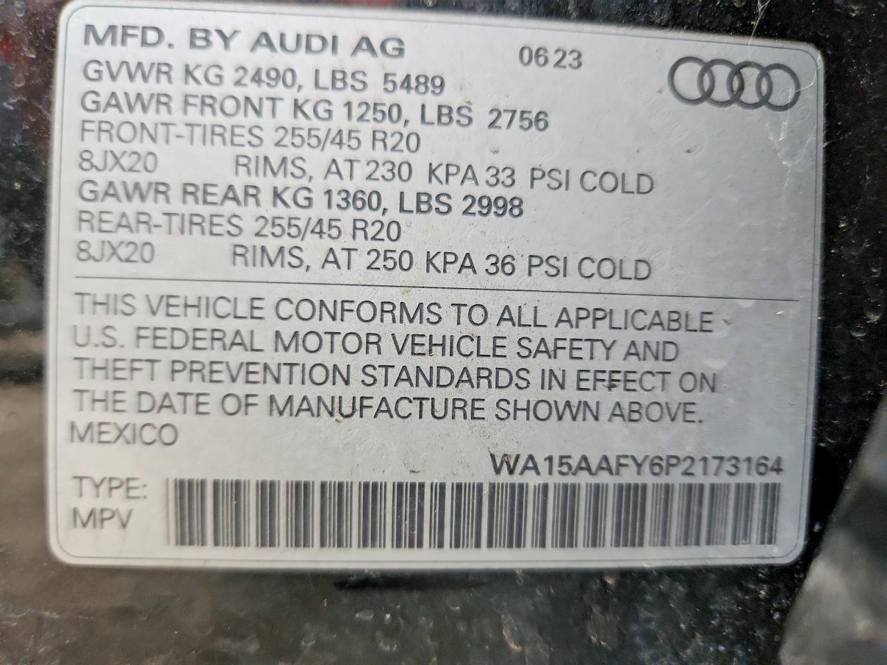 2023 Audi Q5 Sportback Prm Pls 45 - zdjęcie 13