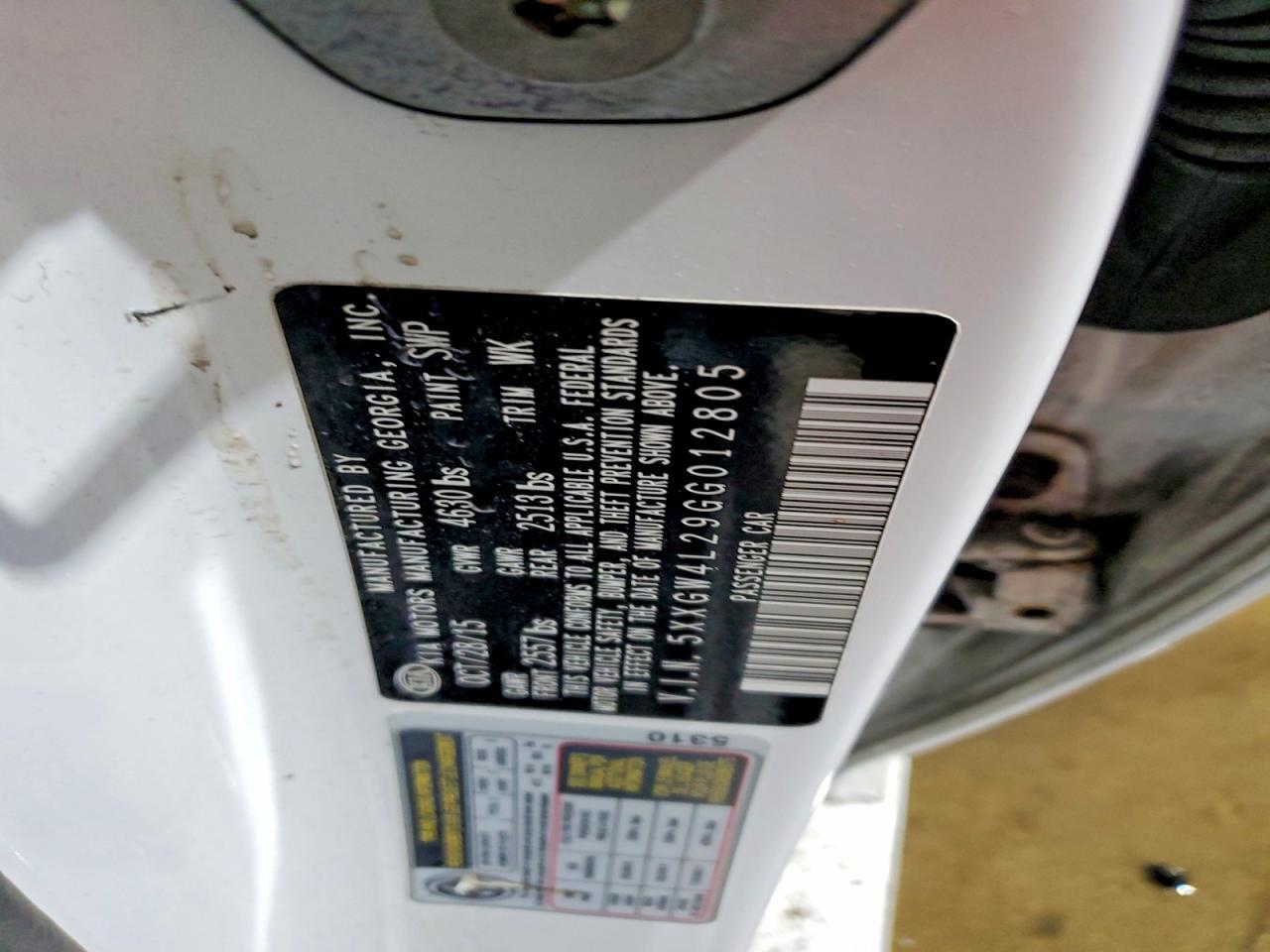 2016 Kia Optima Sx - zdjęcie 12