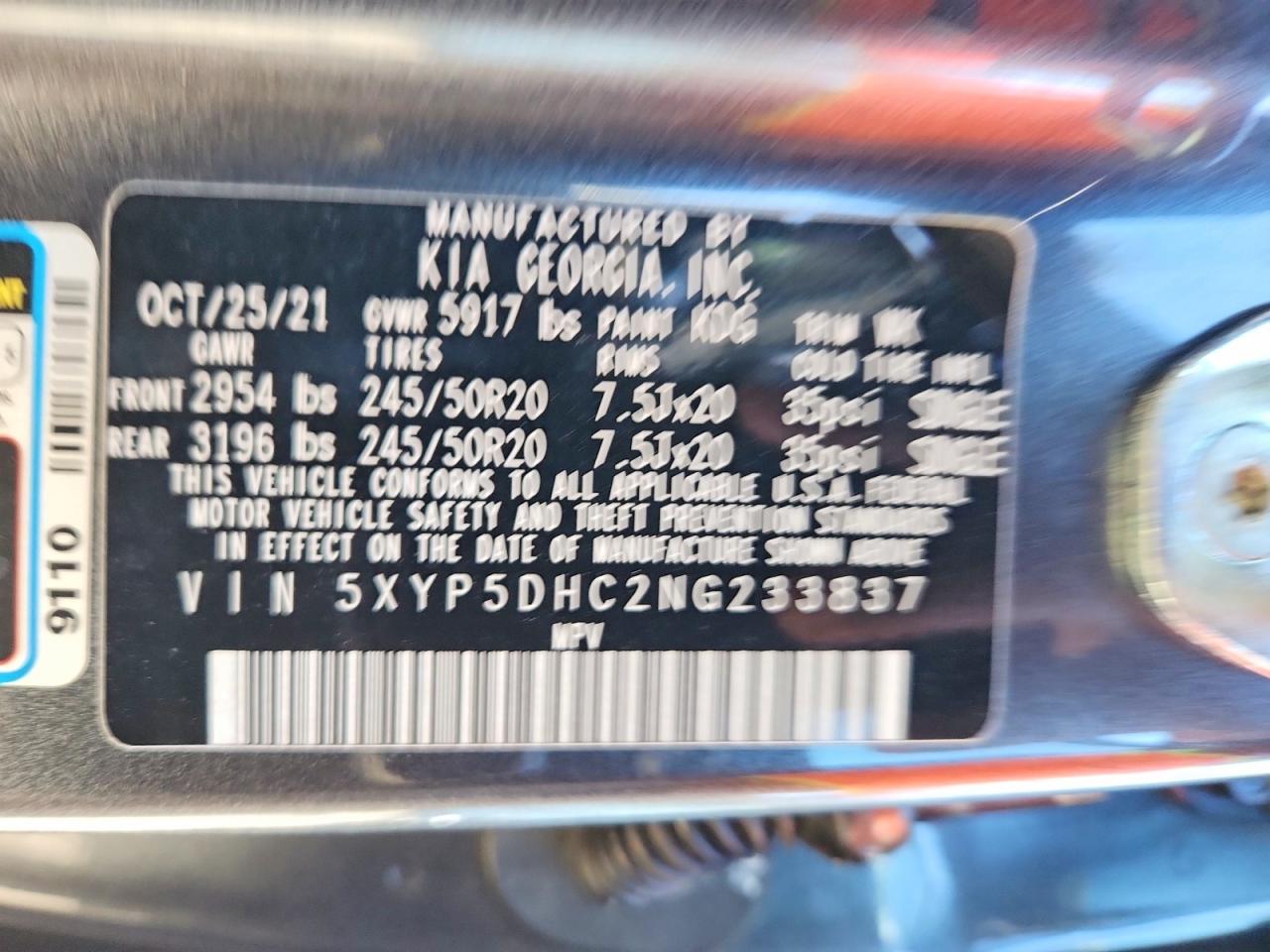 2022 Kia Telluride Sx - zdjęcie 25