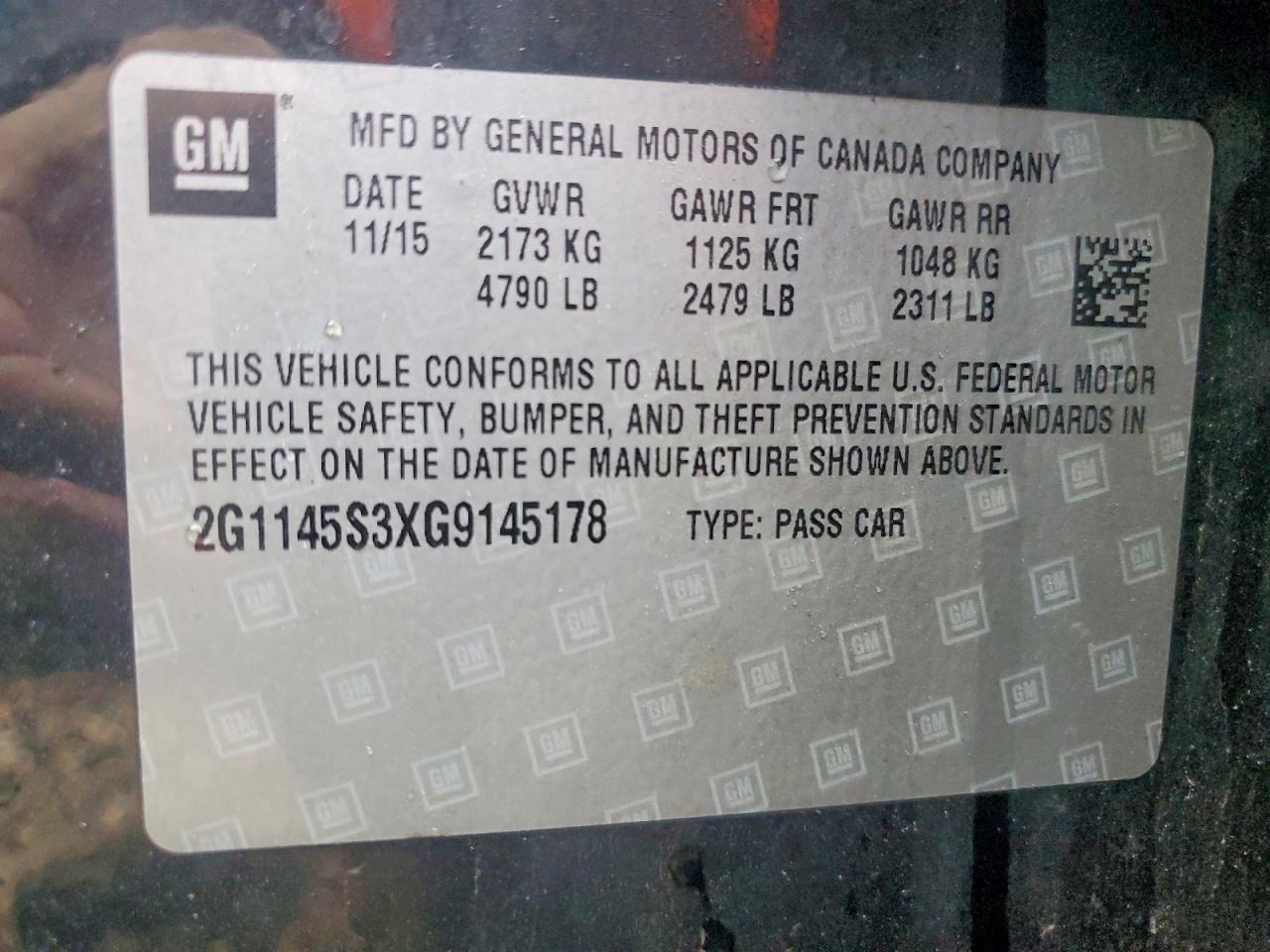 2016 Chevrolet Impala Ltz - zdjęcie 12