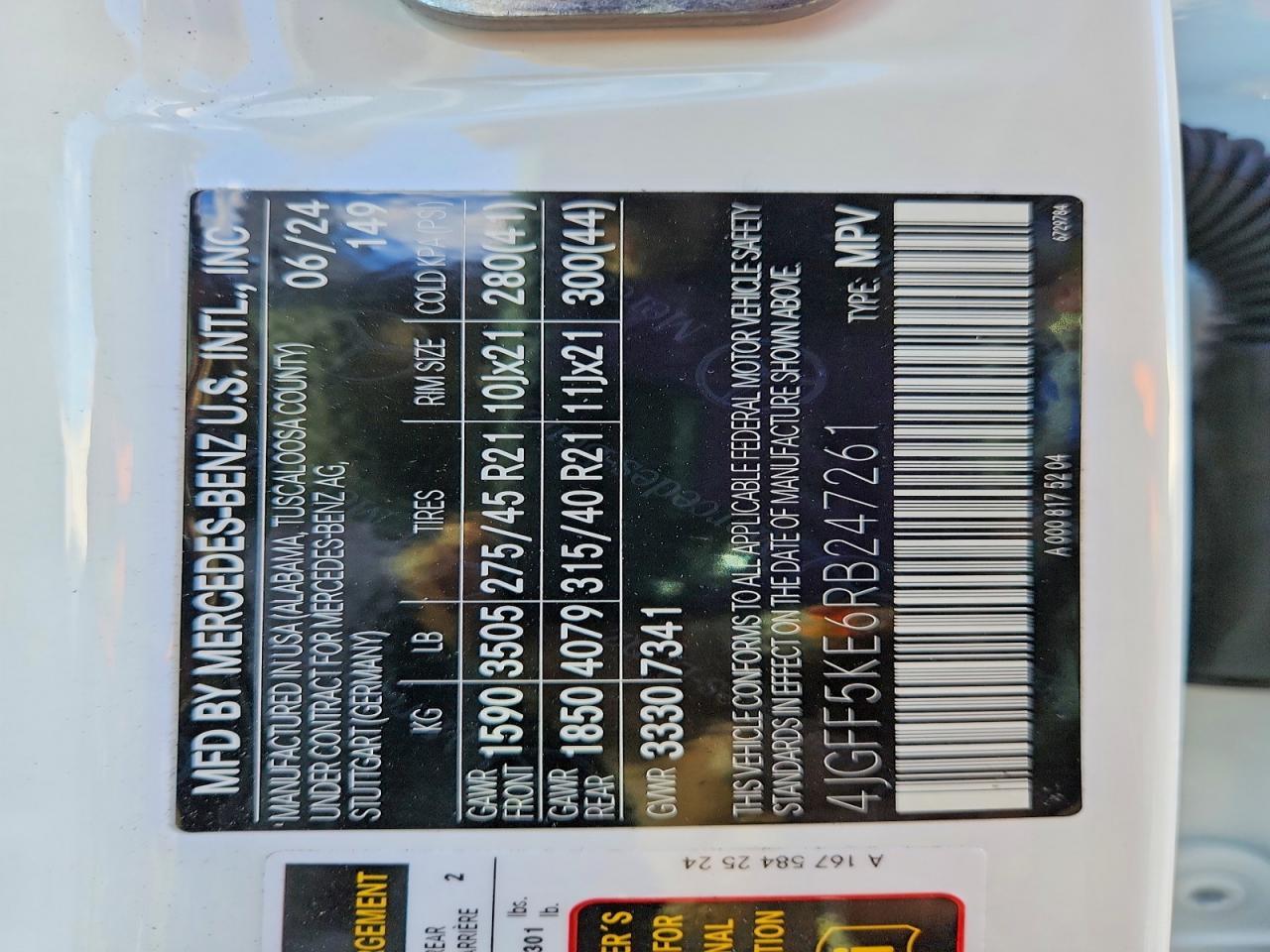 2024 Mercedes-Benz Gls 450 4Matic - zdjęcie 13