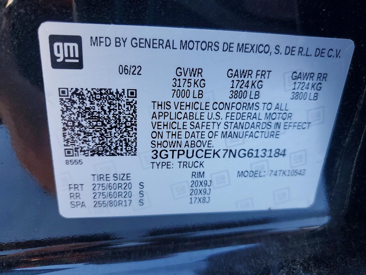 2022 GMC Sierra K1500 Elevation - zdjęcie 12