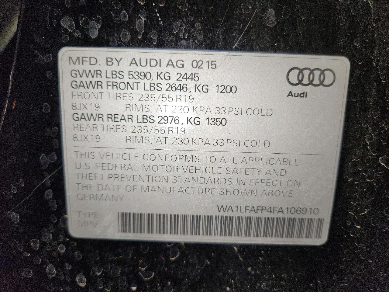 2015 Audi Q5 Premium Plus - zdjęcie 13