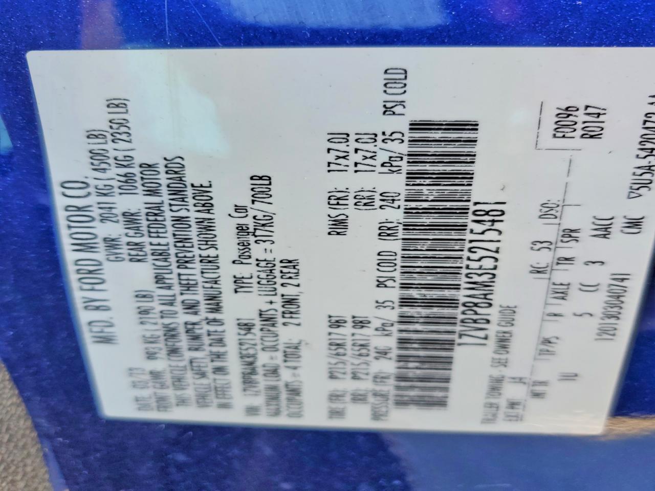 2014 Ford Mustang - zdjęcie 12