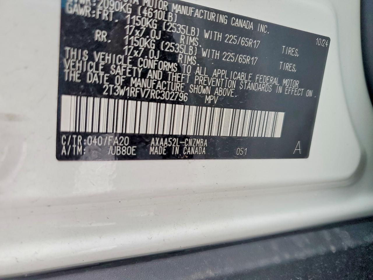 2024 Toyota Rav4 Xle - zdjęcie 13