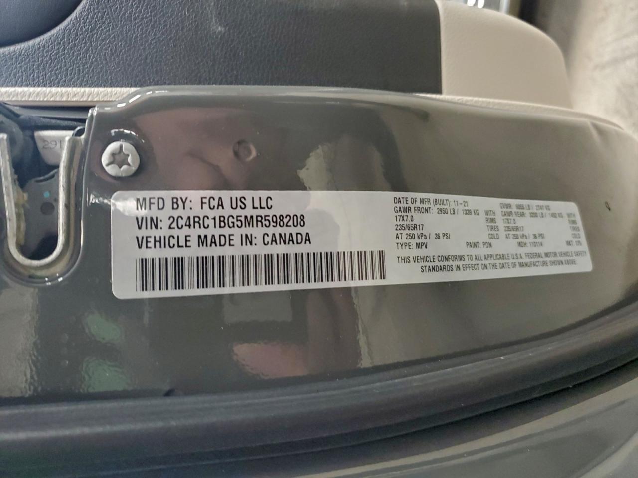 2021 Chrysler Pacifica Touring L - zdjęcie 14