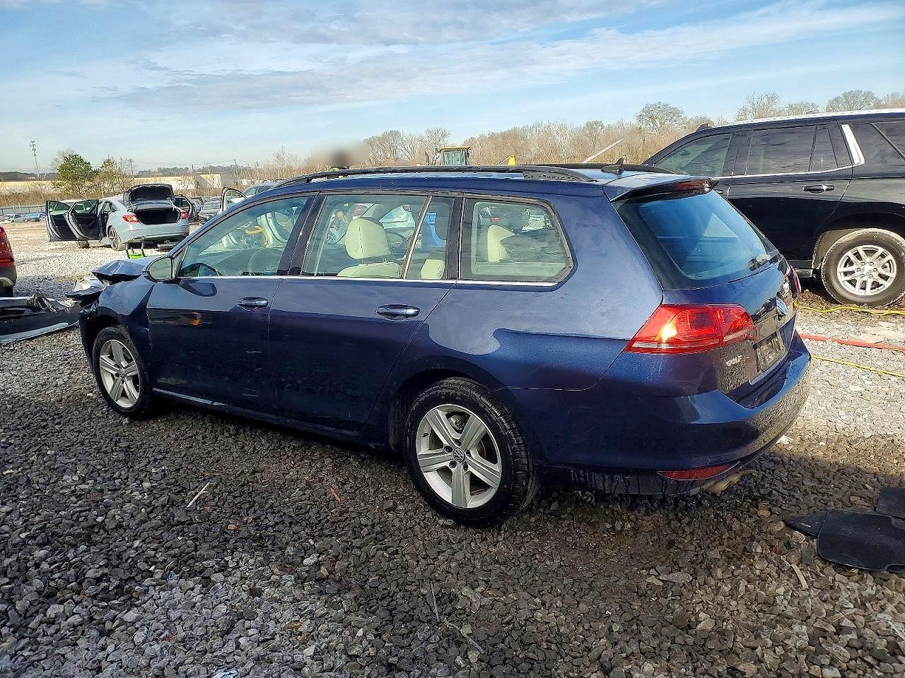 2015 Volkswagen Golf Sportwagen Tdi S - zdjęcie 2