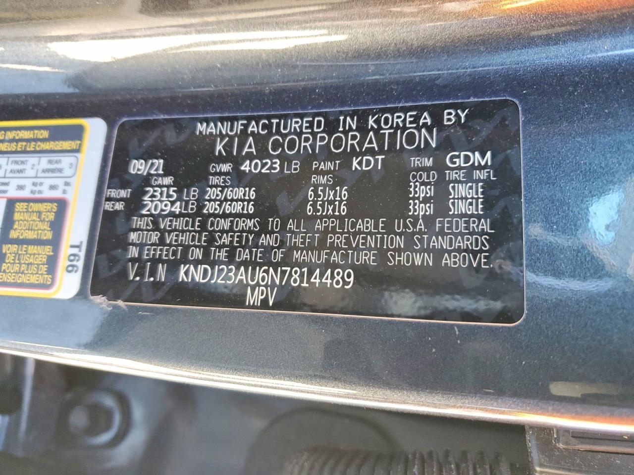 2022 Kia Soul Lx - zdjęcie 13