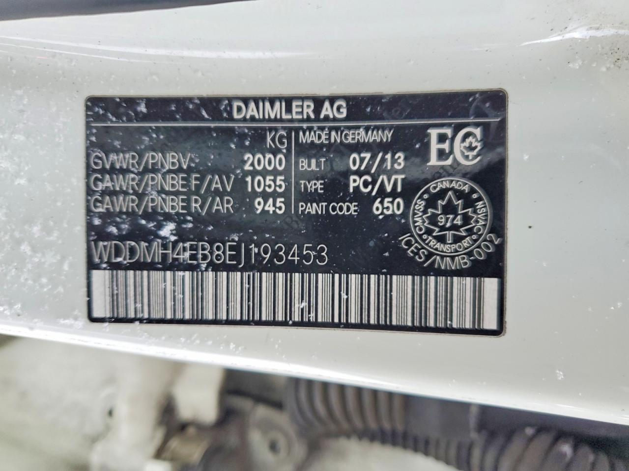 2014 Mercedes-Benz B250 - zdjęcie 13