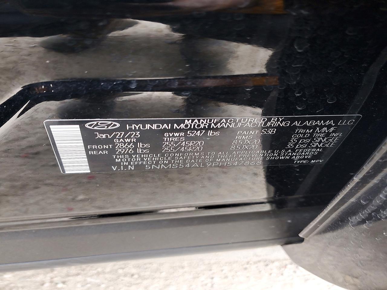 2023 Hyundai Santa Fe Calligraphy - zdjęcie 13