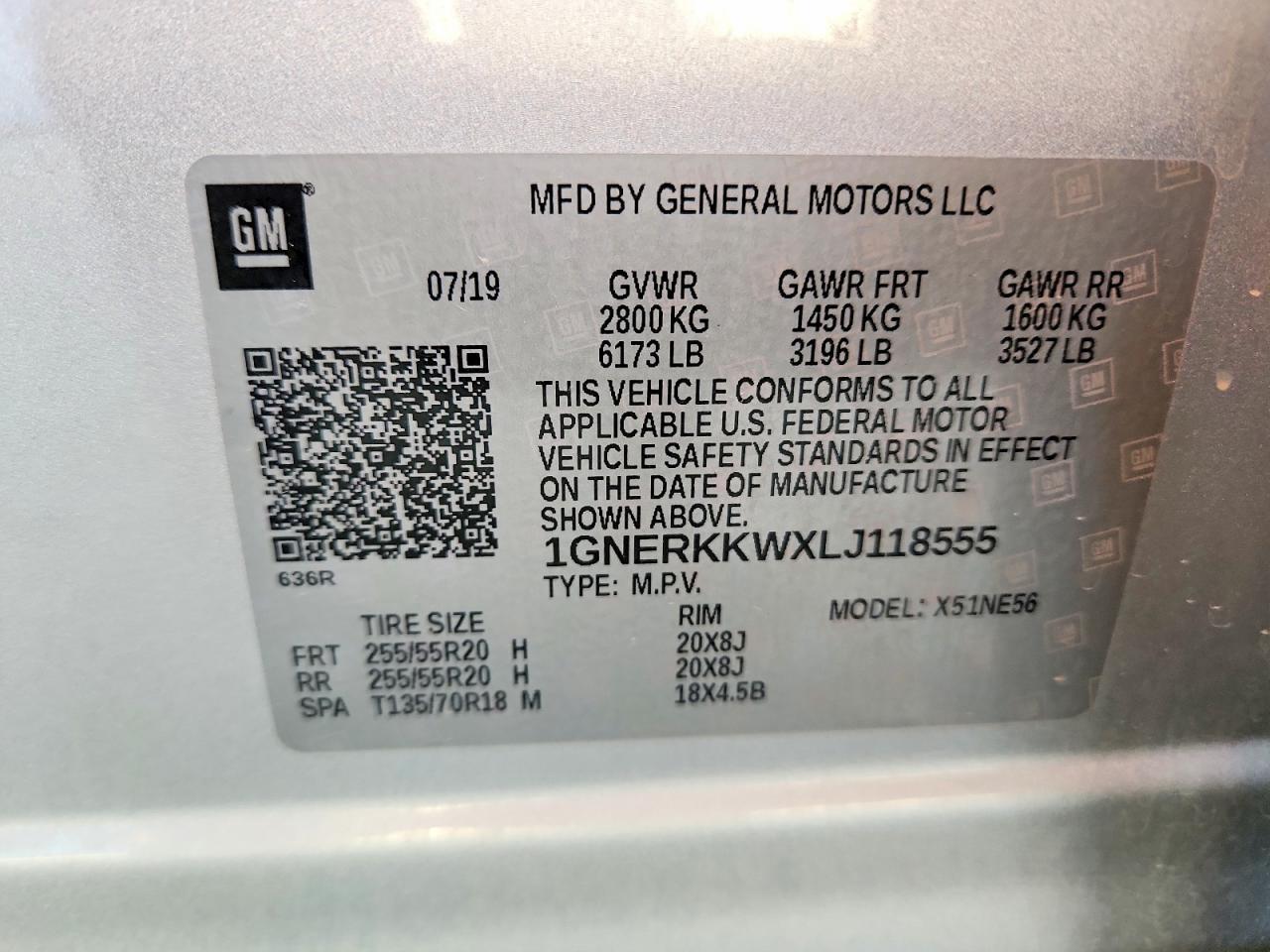 2020 Chevrolet Traverse Premier - zdjęcie 14