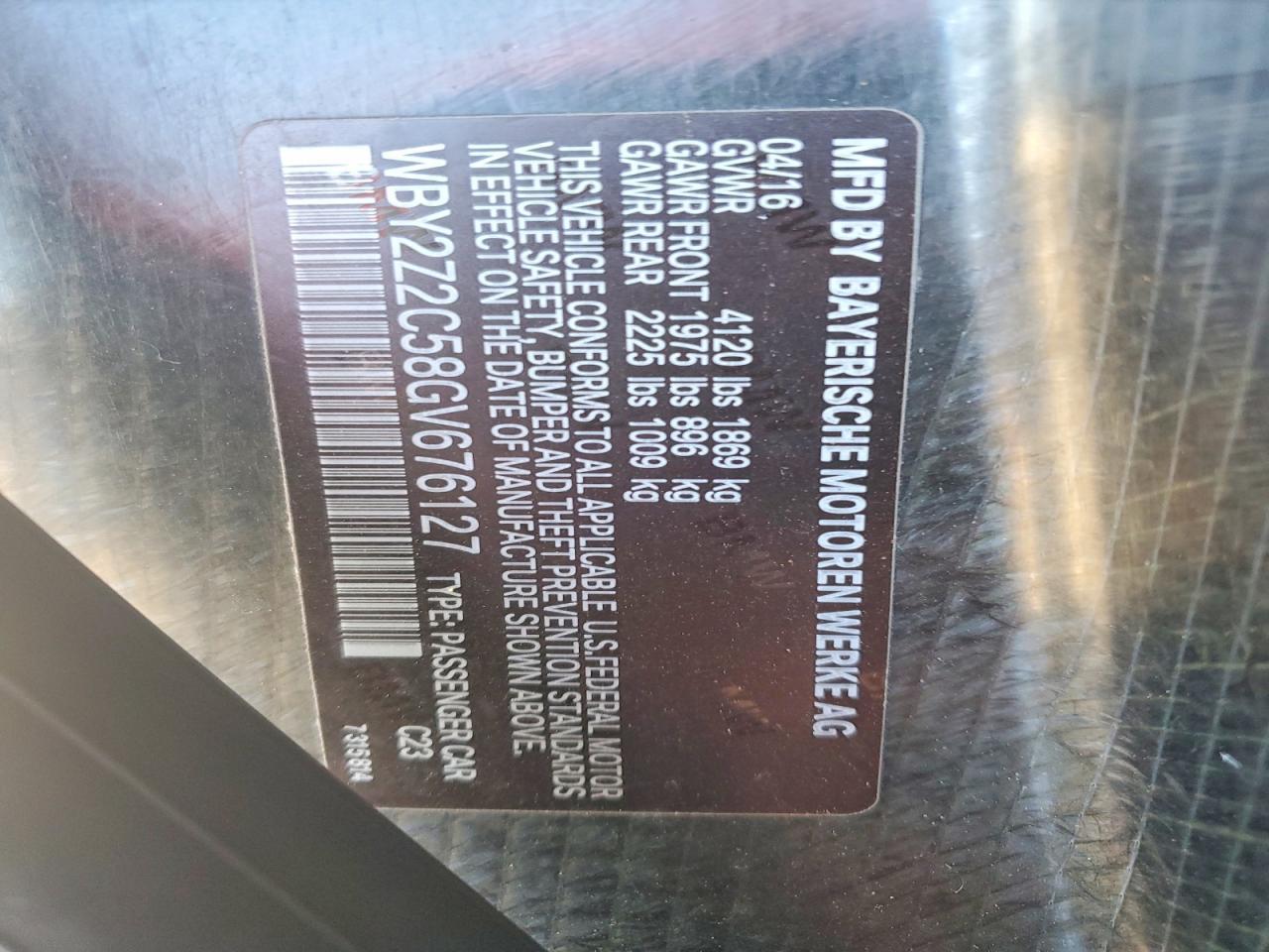 2016 BMW I8 - zdjęcie 12