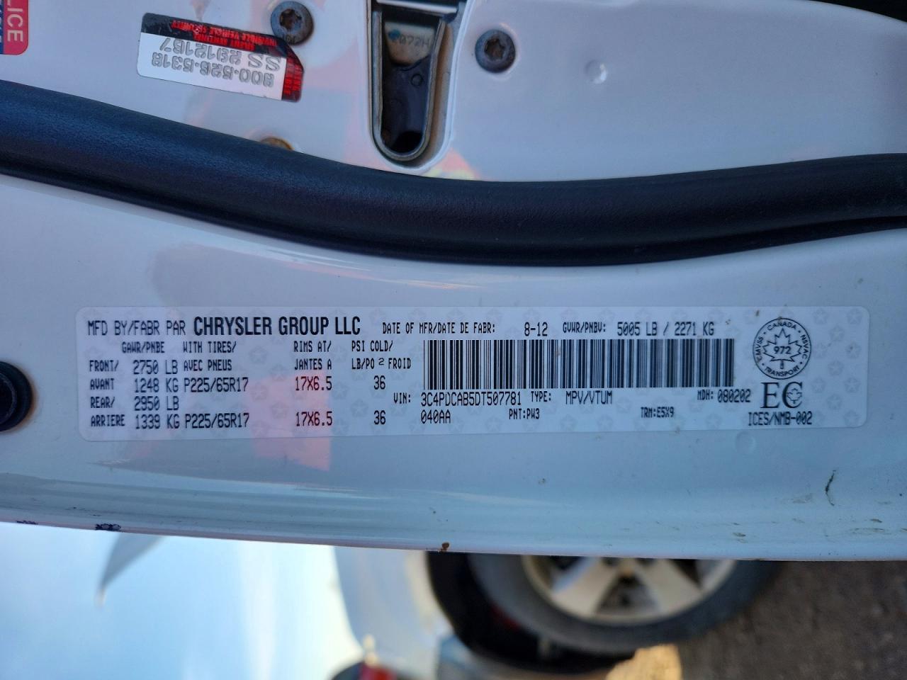 2013 Dodge Journey Se - zdjęcie 13