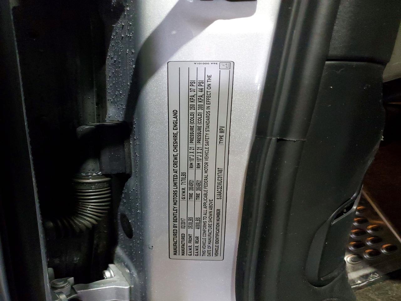 2018 Bentley Bentayga - zdjęcie 14