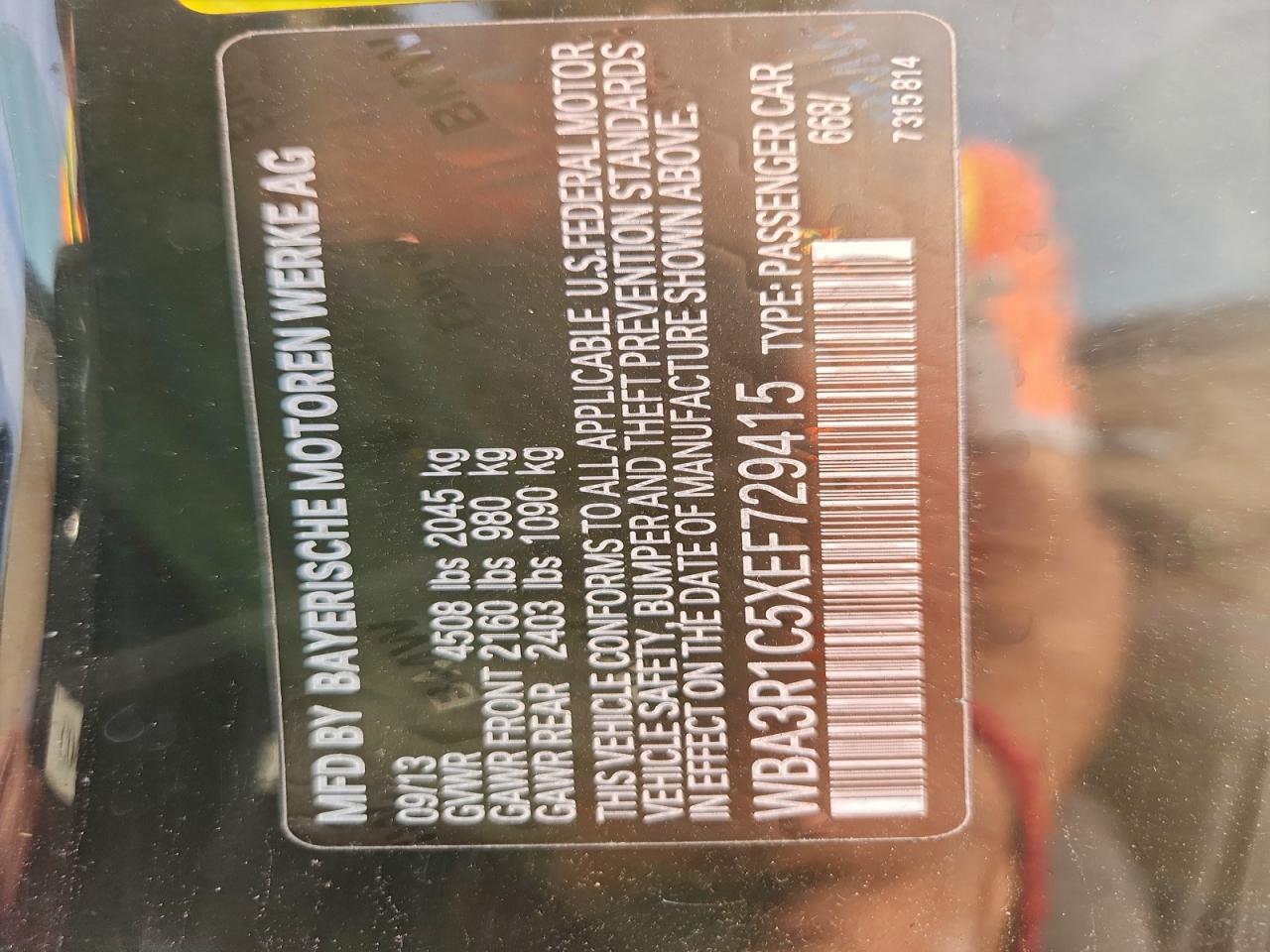 2014 BMW 435 I - zdjęcie 12