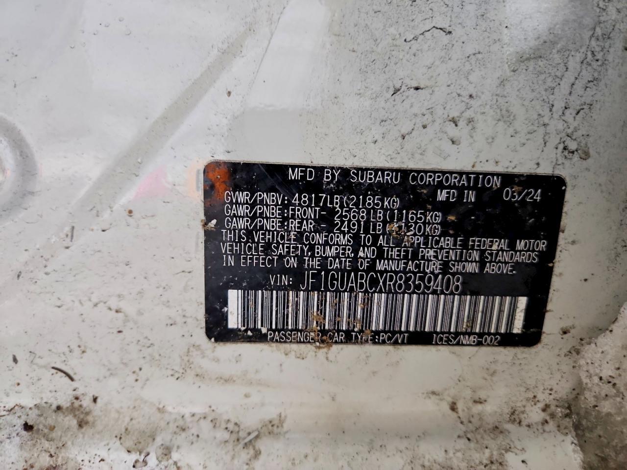 2024 Subaru Impreza - zdjęcie 13