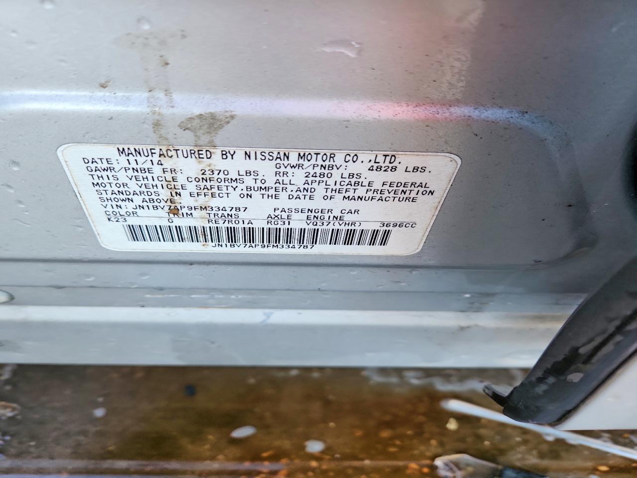 2015 Infiniti Q50 Base - zdjęcie 13