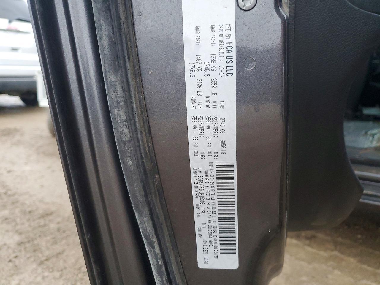 2018 Dodge Grand Caravan Se - zdjęcie 13