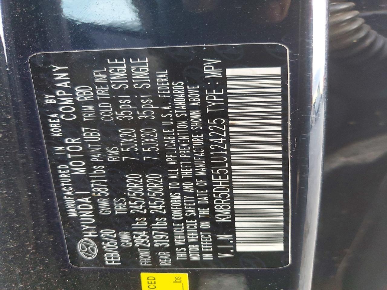 2020 Hyundai Palisade Limited - zdjęcie 13