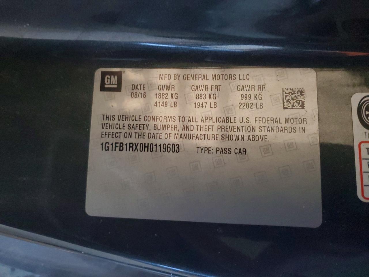 2017 Chevrolet Camaro Lt - zdjęcie 13