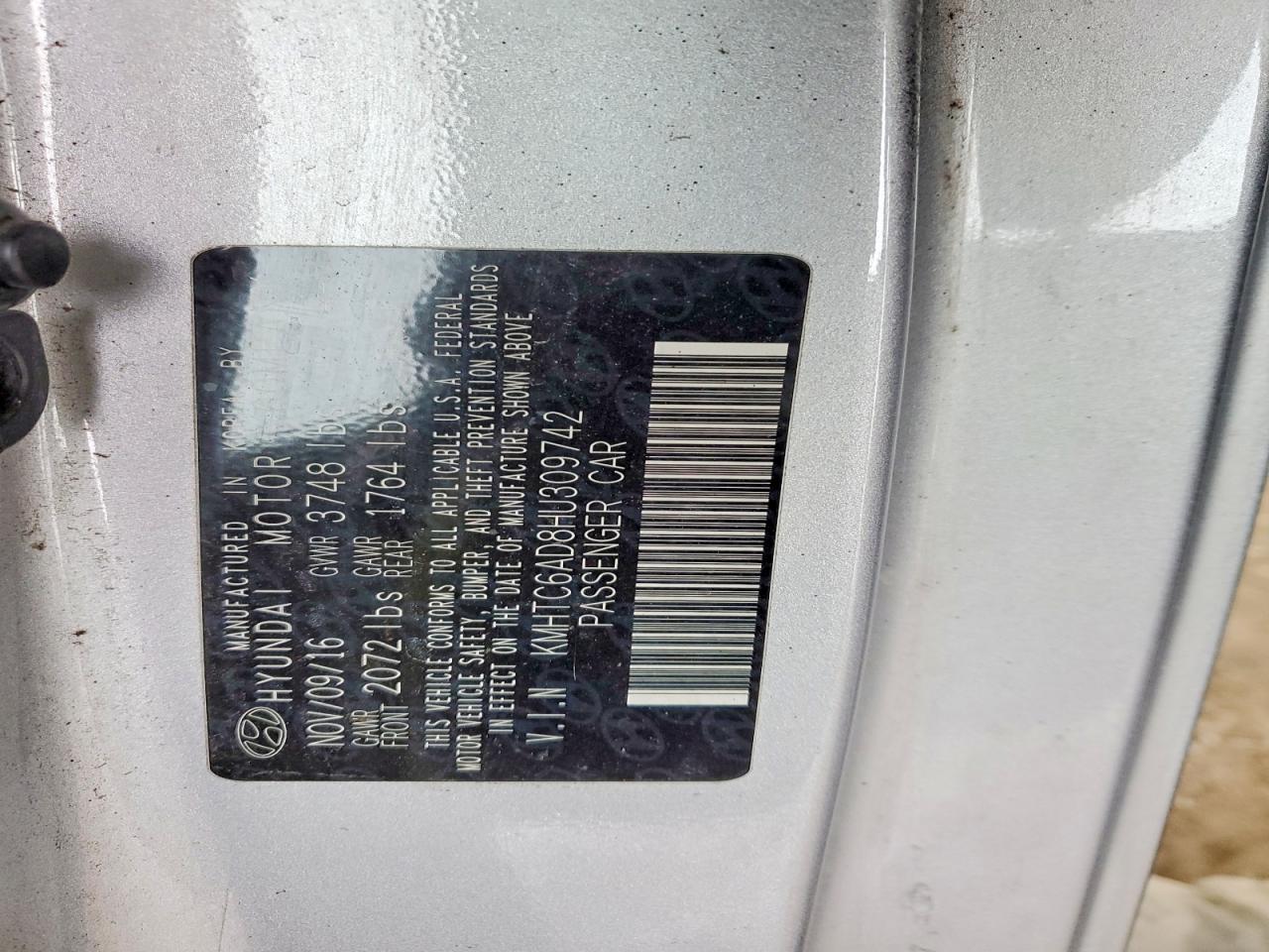 2017 Hyundai Veloster - zdjęcie 12